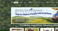 Desktop Screenshot of antelopedance.com